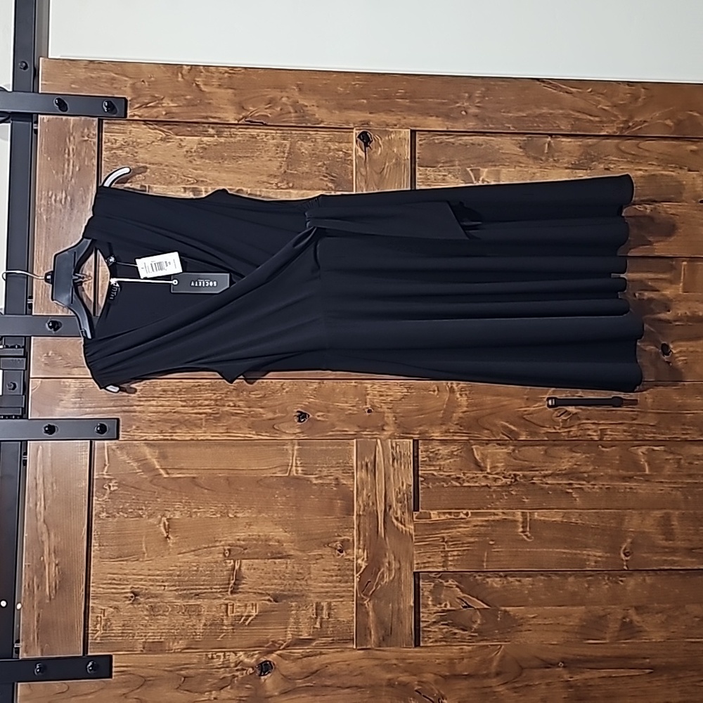 Society faux wrap dress